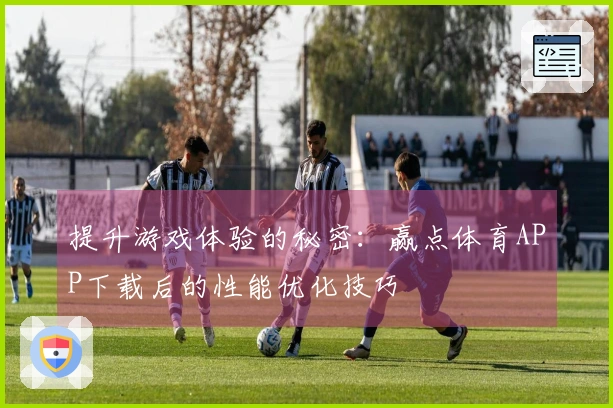 提升游戏体验的秘密：赢点体育APP下载后的性能优化技巧